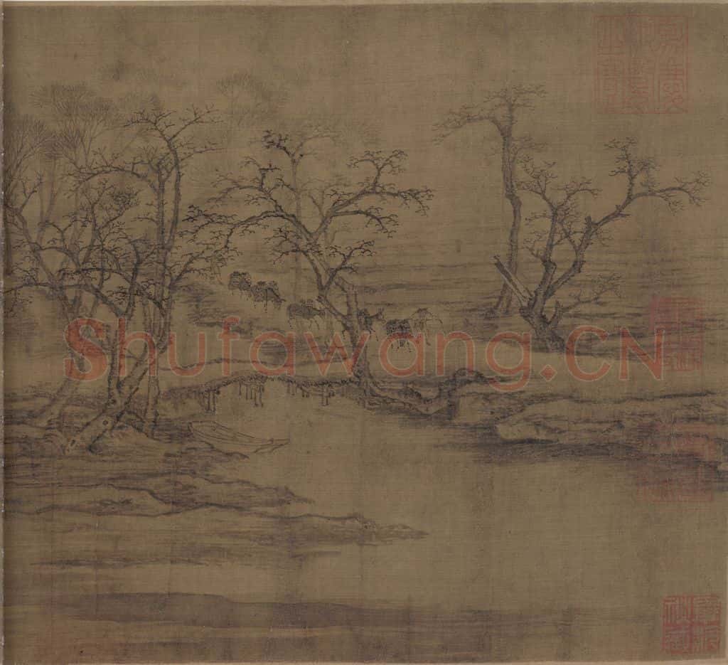 宋 张择端 清明上河图 书画作品