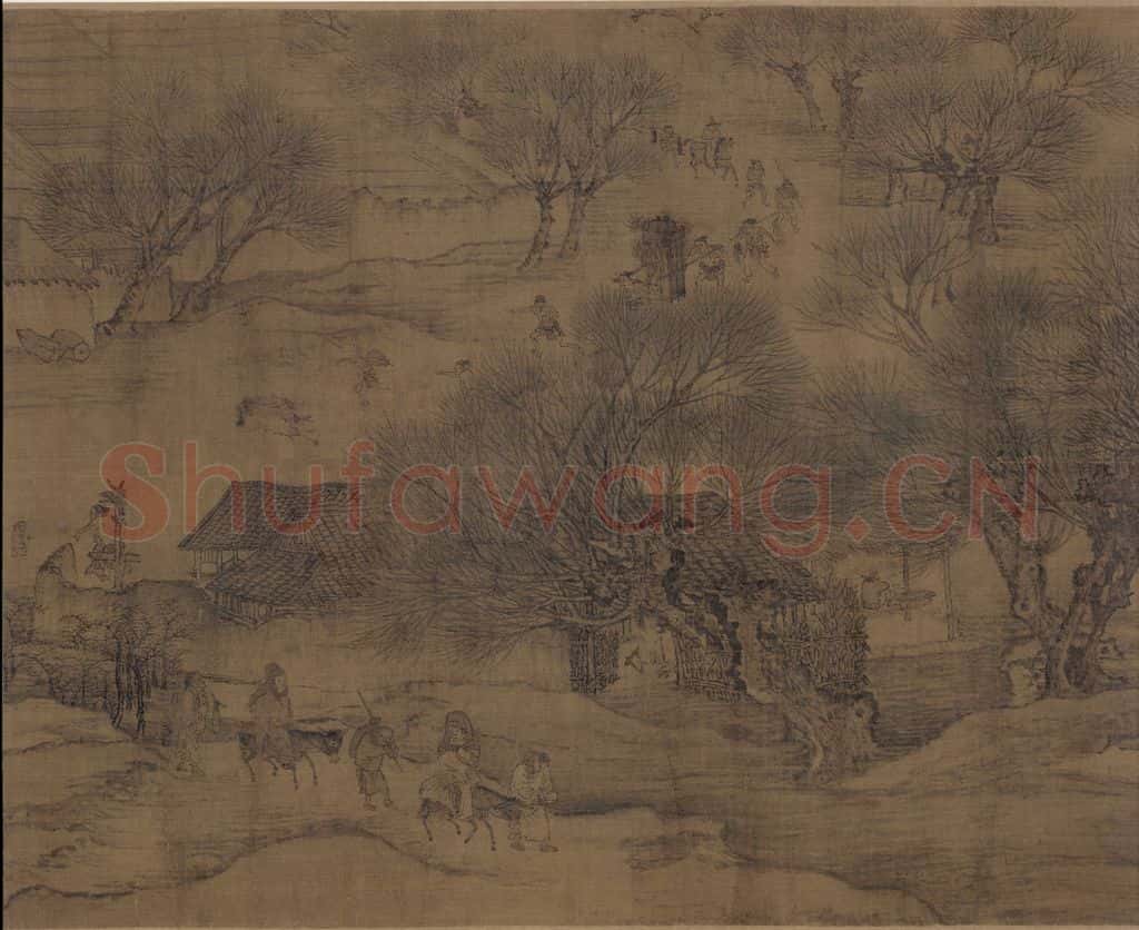 宋 张择端 清明上河图 书画作品