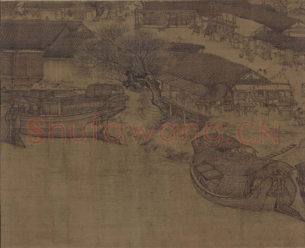 宋 张择端 清明上河图 书画作品