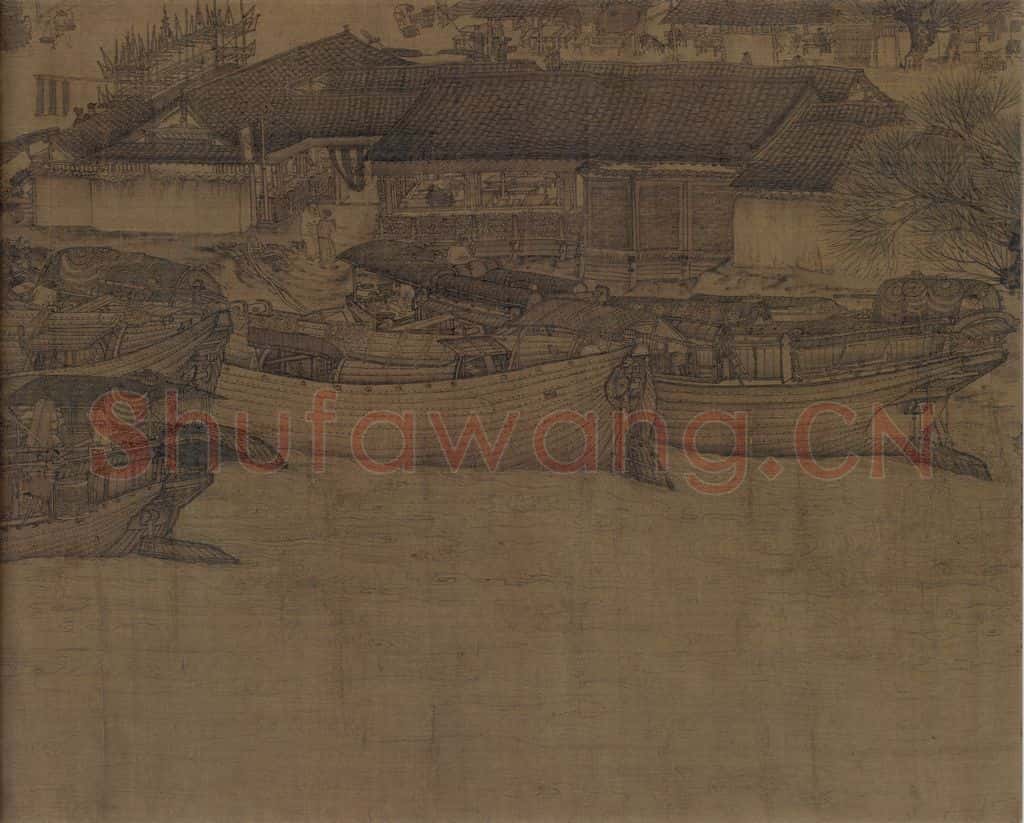 宋 张择端 清明上河图 书画作品
