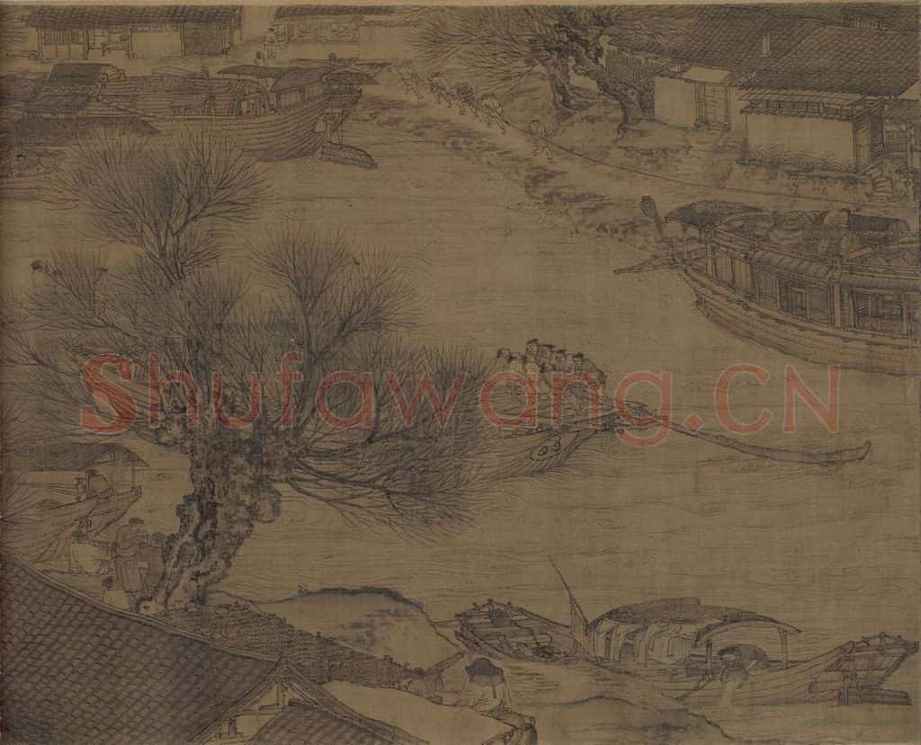 宋 张择端 清明上河图 书画作品