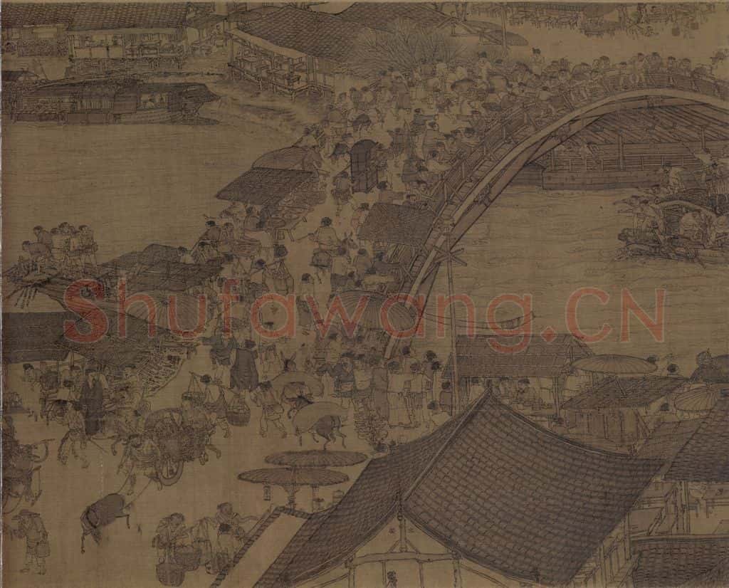 宋 张择端 清明上河图 书画作品