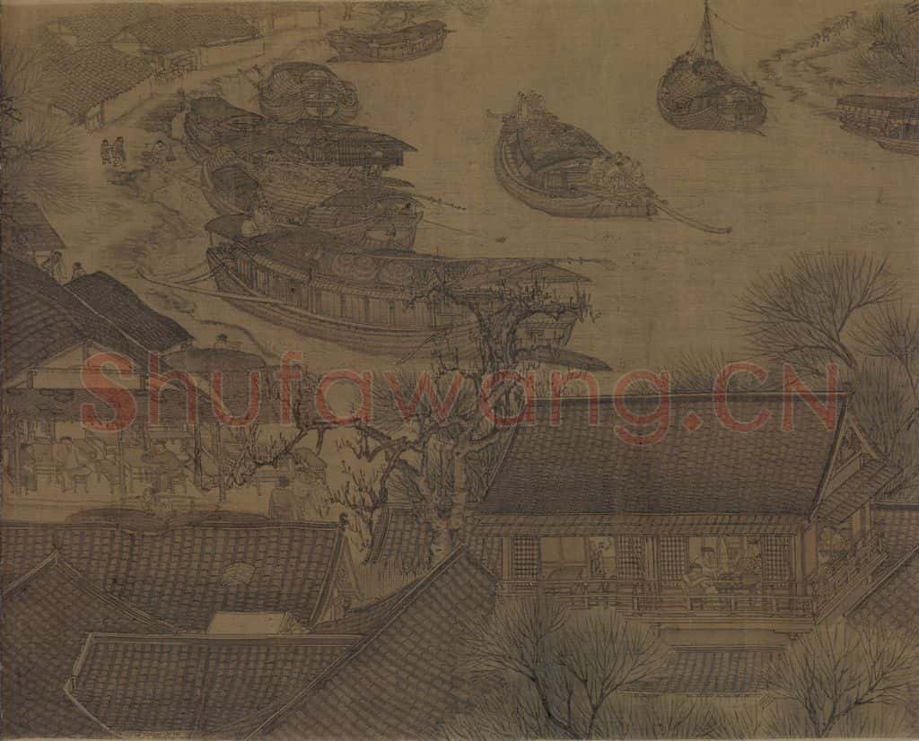 宋 张择端 清明上河图 书画作品