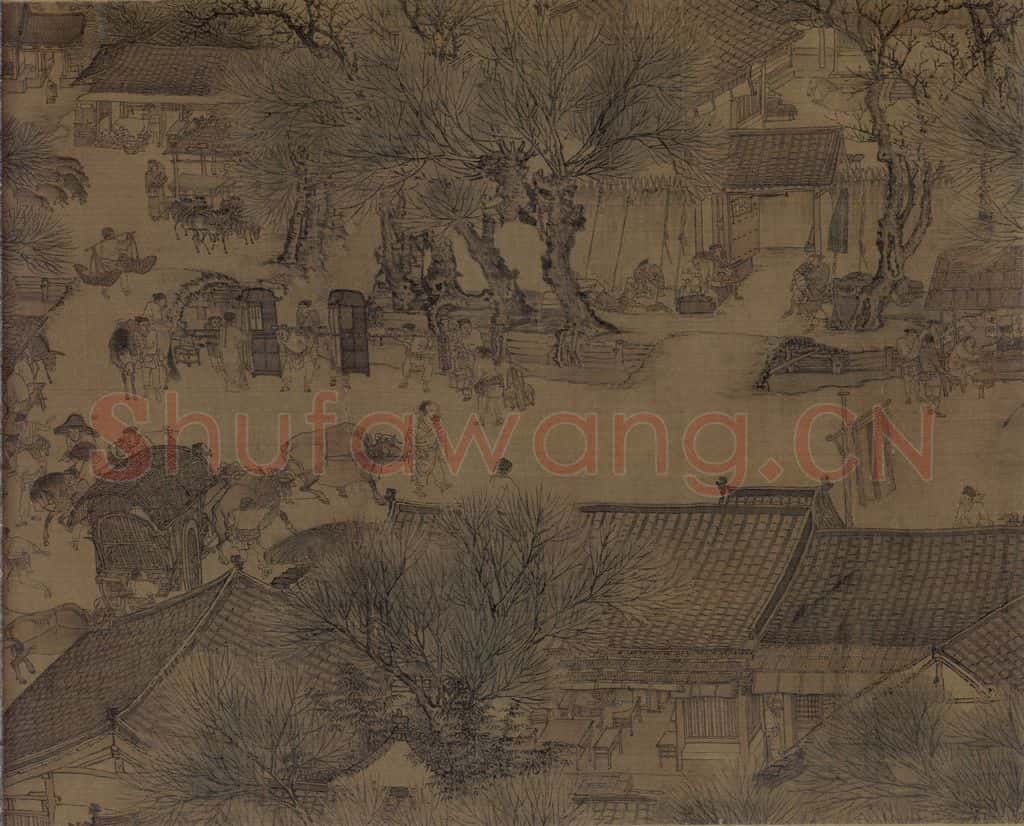 宋 张择端 清明上河图 书画作品