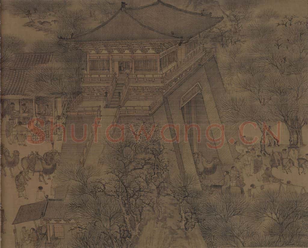 宋 张择端 清明上河图 书画作品