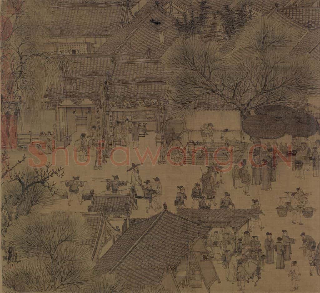 宋 张择端 清明上河图 书画作品