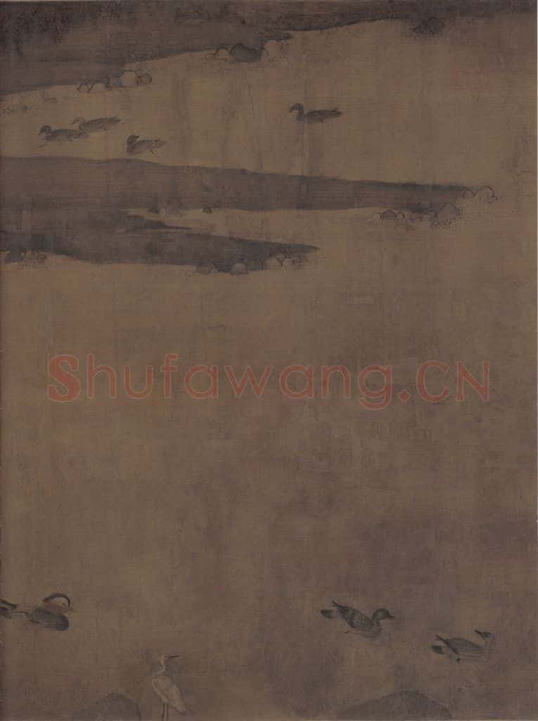 宋 赵士雷 湘乡小景图 书画作品