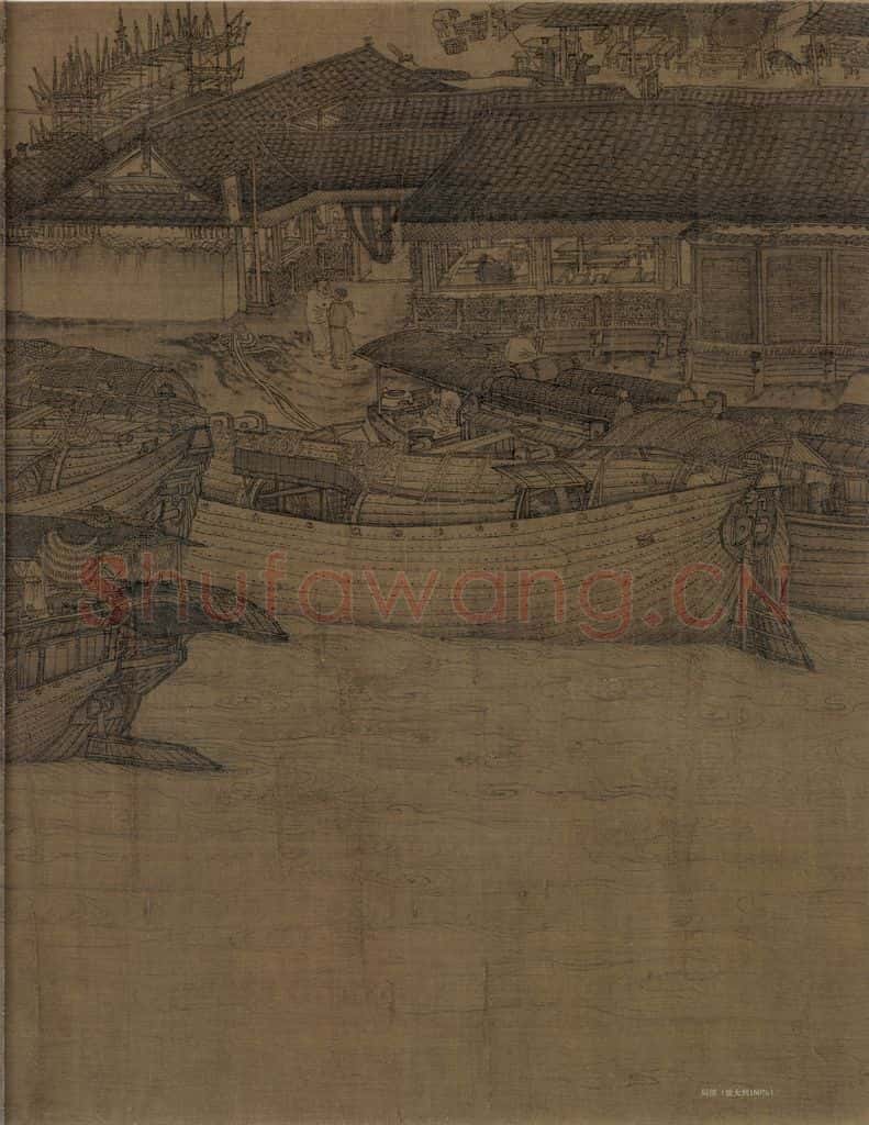 宋 张择端 清明上河图 书画作品