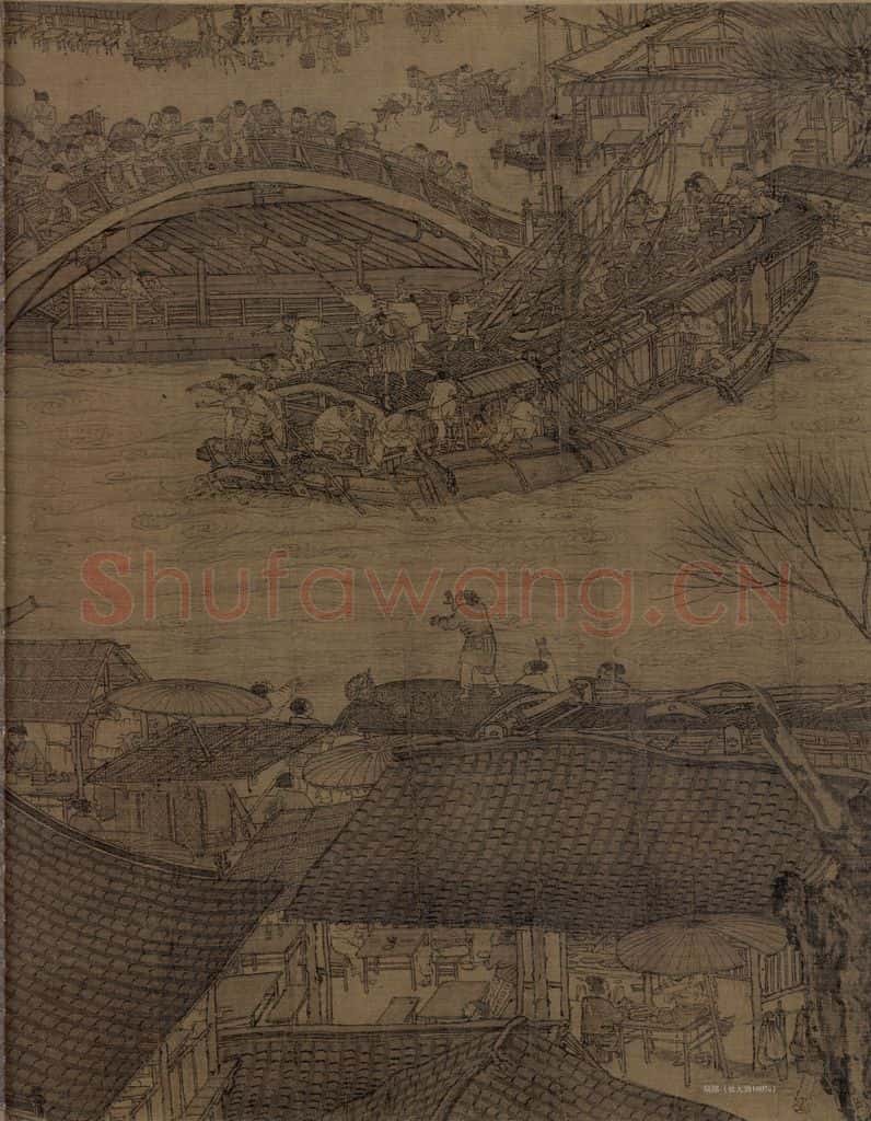 宋 张择端 清明上河图 书画作品
