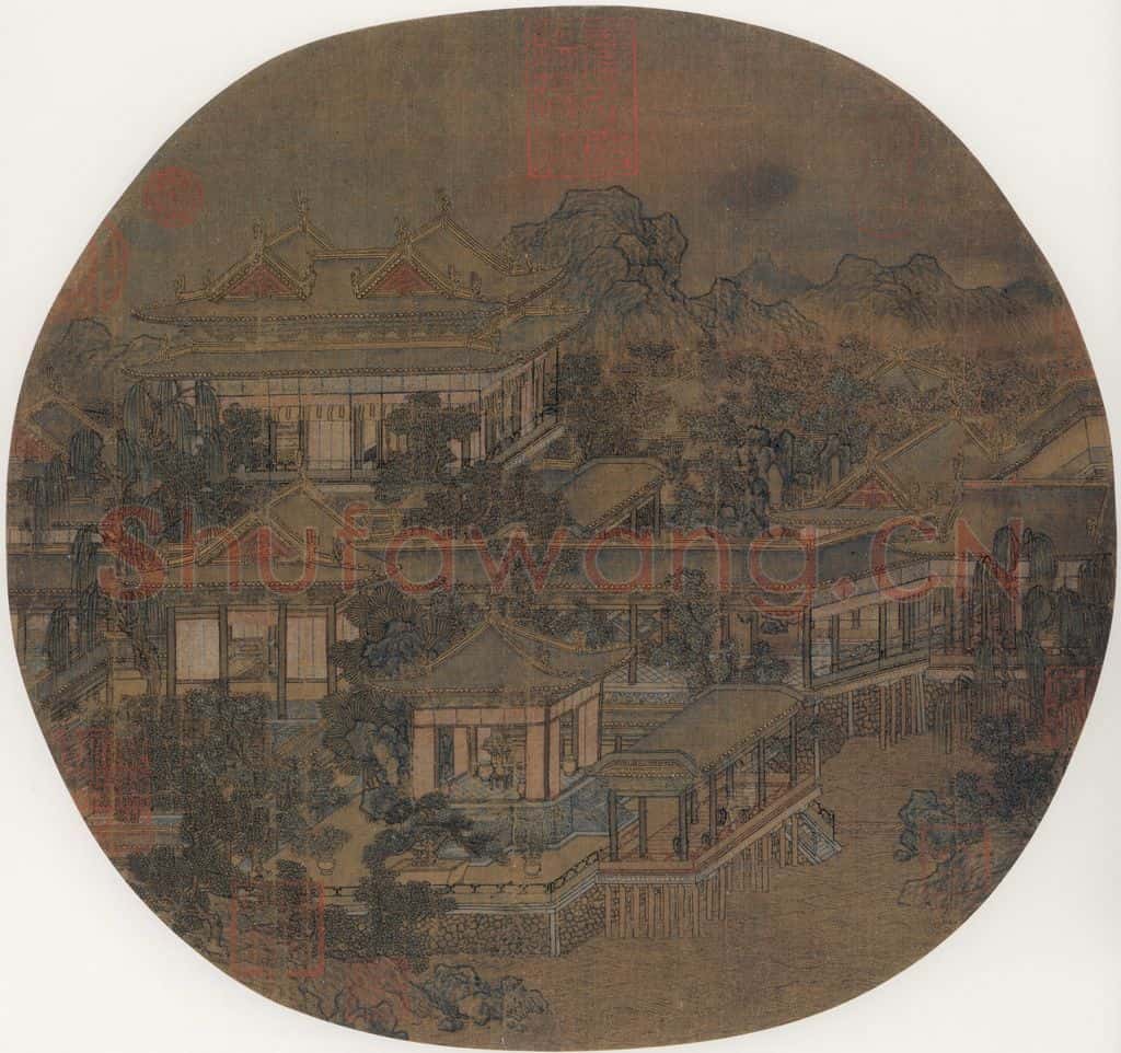 宋 佚名 蓬瀛仙馆 书画作品