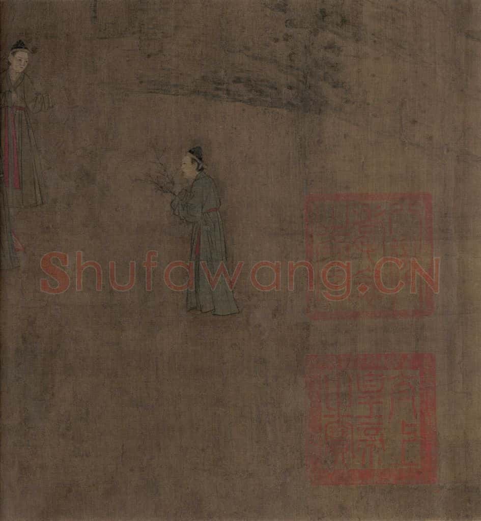 辽 胡瓌《卓歇图》书画作品