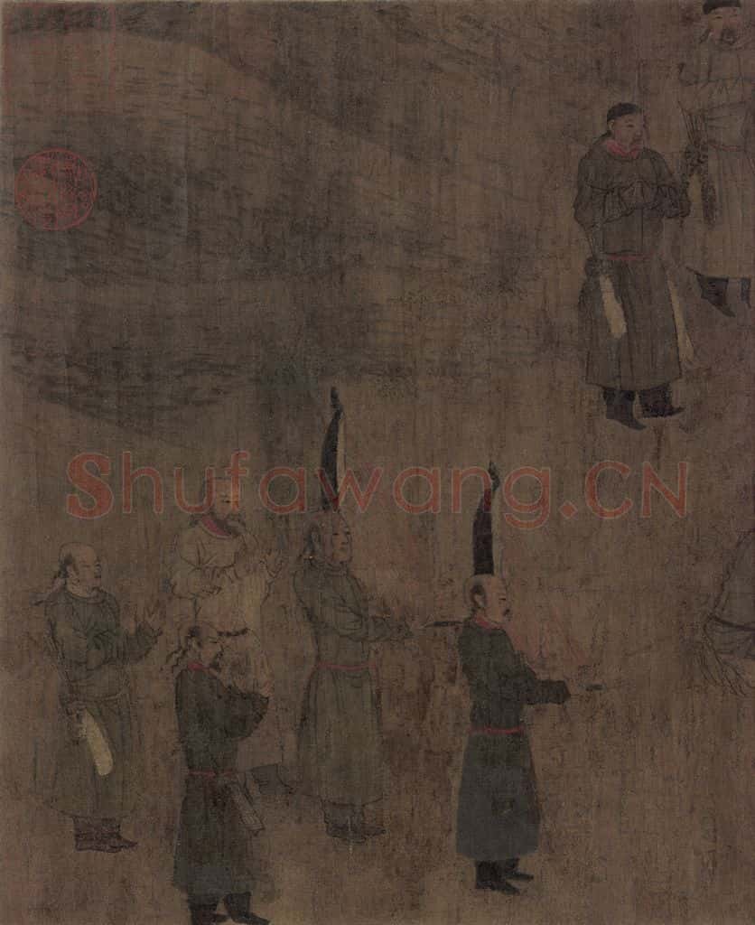 辽 胡瓌《卓歇图》书画作品