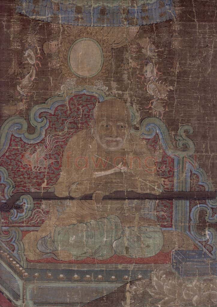 宋 佚名《普贤菩萨图》书画作品