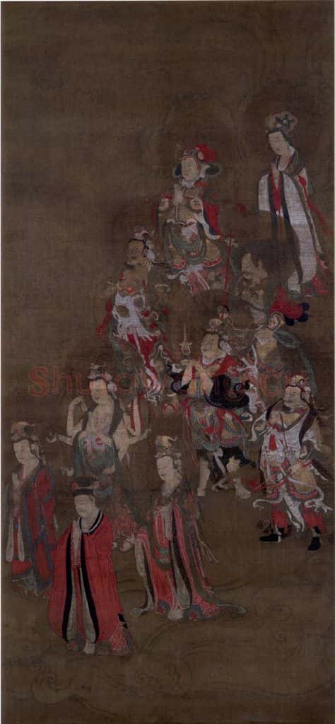 宋 佚名《六道绘》书画作品