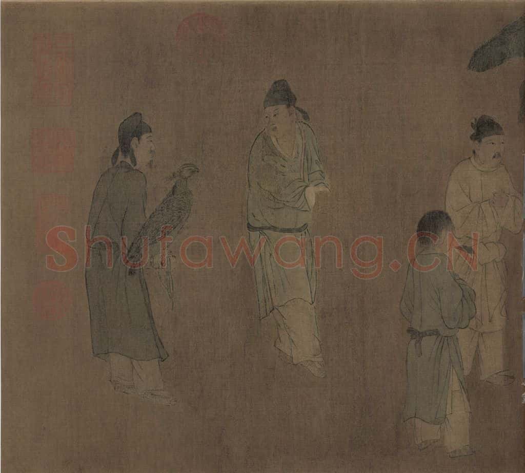 宋朝 佚名《春宴图》书画作品