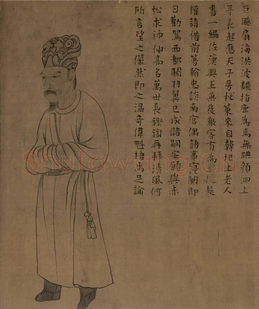 宋朝 佚名《八相图》书画作品