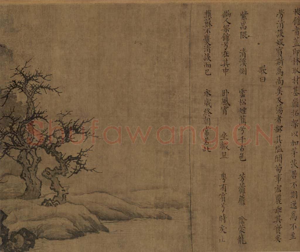 宋朝 佚名《卢鸿草堂十志图》书画作品