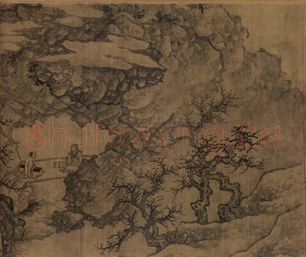 宋朝 佚名《卢鸿草堂十志图》书画作品