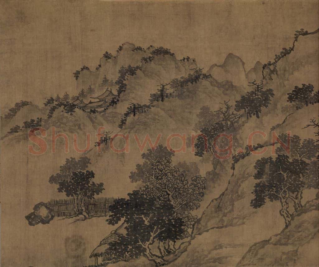 宋朝 佚名《卢鸿草堂十志图》书画作品