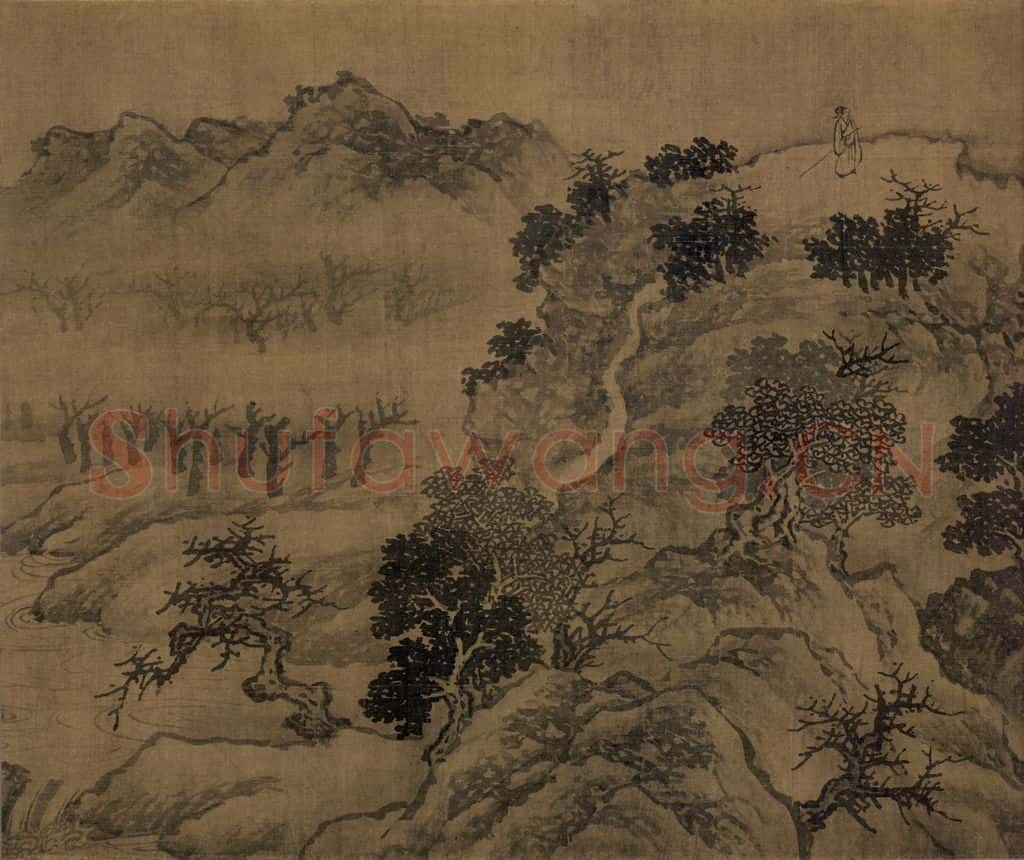 宋朝 佚名《卢鸿草堂十志图》书画作品