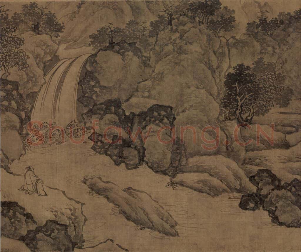 宋朝 佚名《卢鸿草堂十志图》书画作品