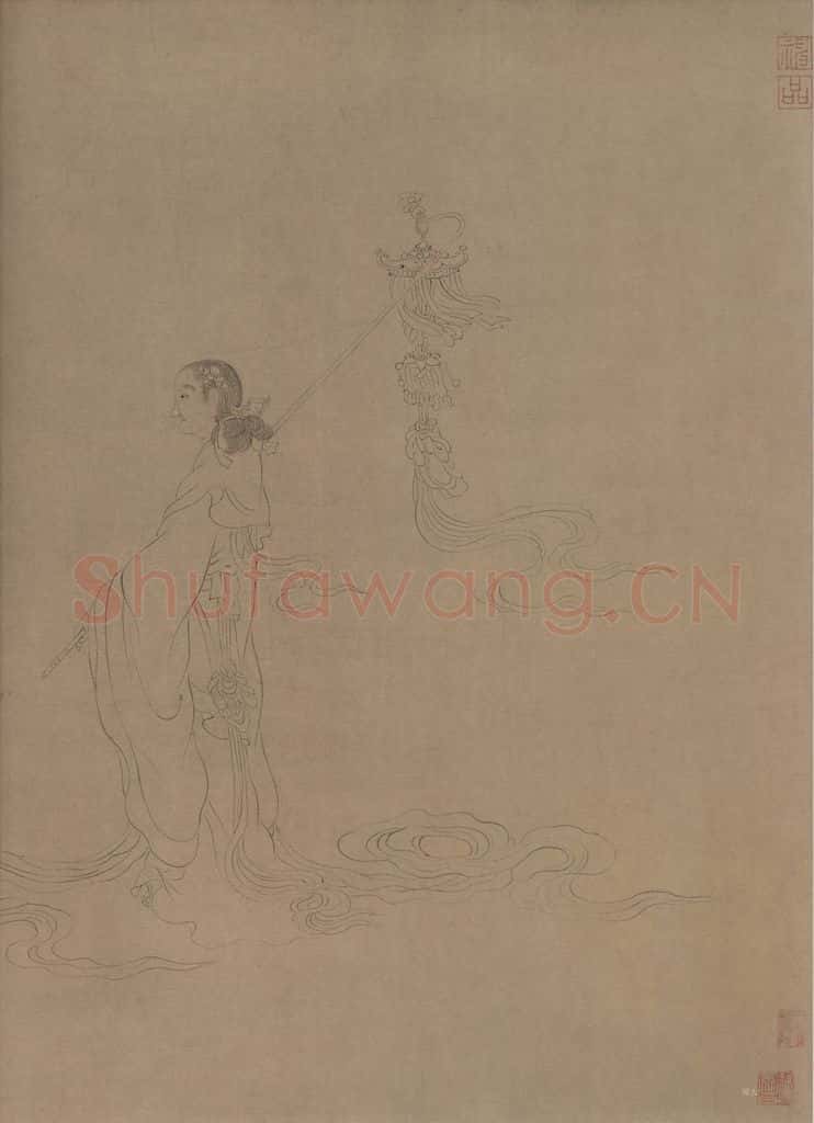 宋朝 佚名《九歌图》书画作品