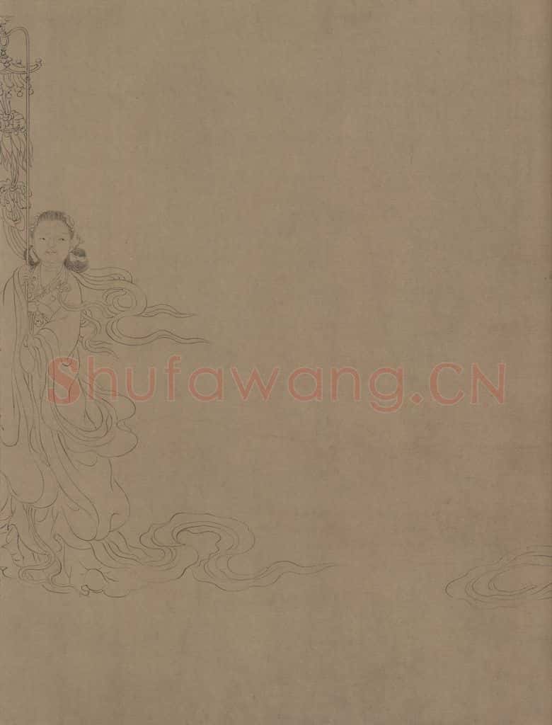 宋朝 佚名《九歌图》书画作品