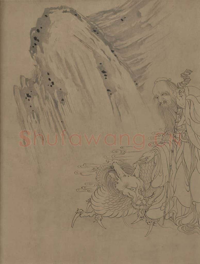 宋朝 佚名《九歌图》书画作品