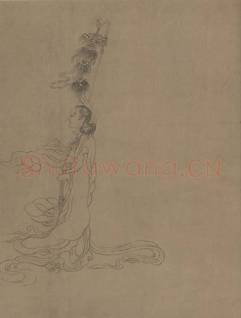宋朝 佚名《九歌图》书画作品