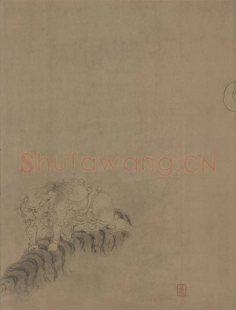 宋朝 佚名《九歌图》书画作品