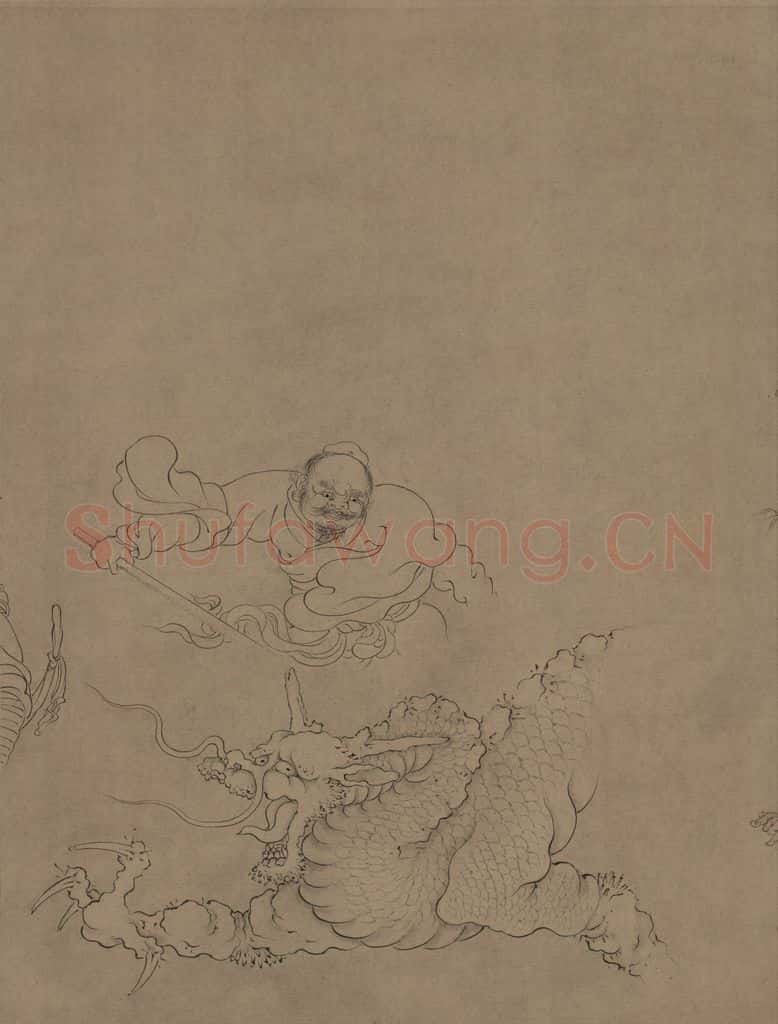宋朝 佚名《九歌图》书画作品