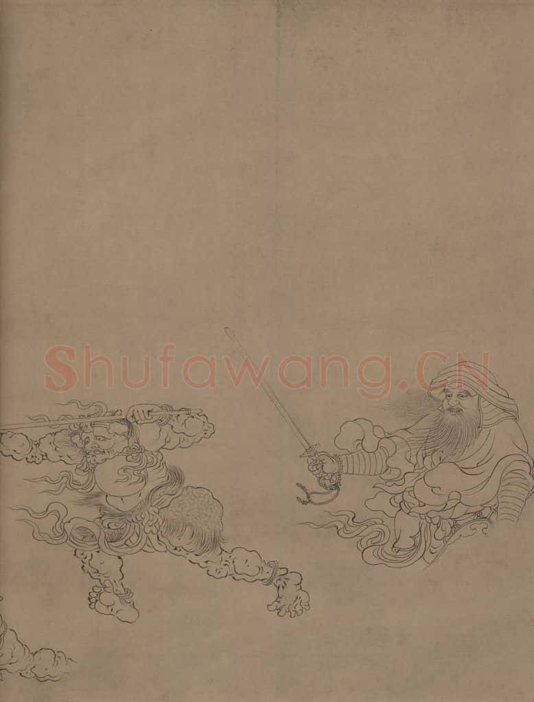 宋朝 佚名《九歌图》书画作品