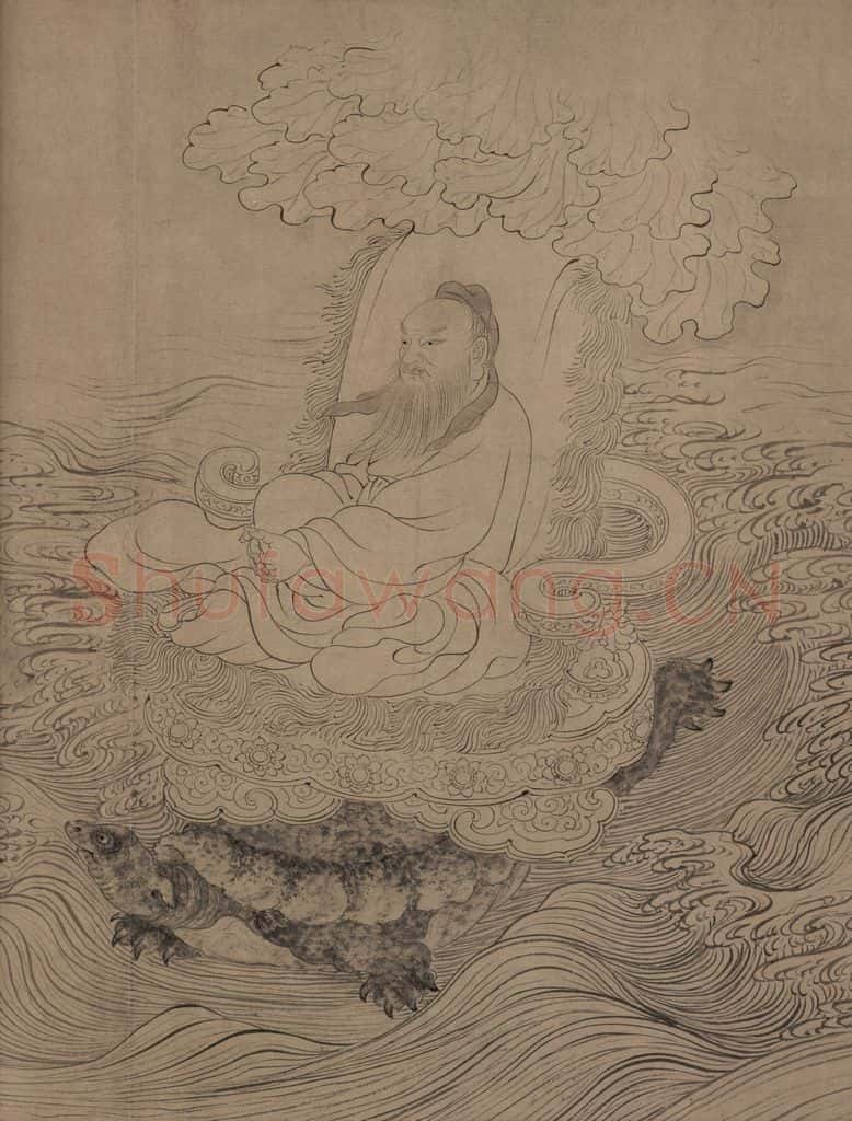 宋朝 佚名《九歌图》书画作品