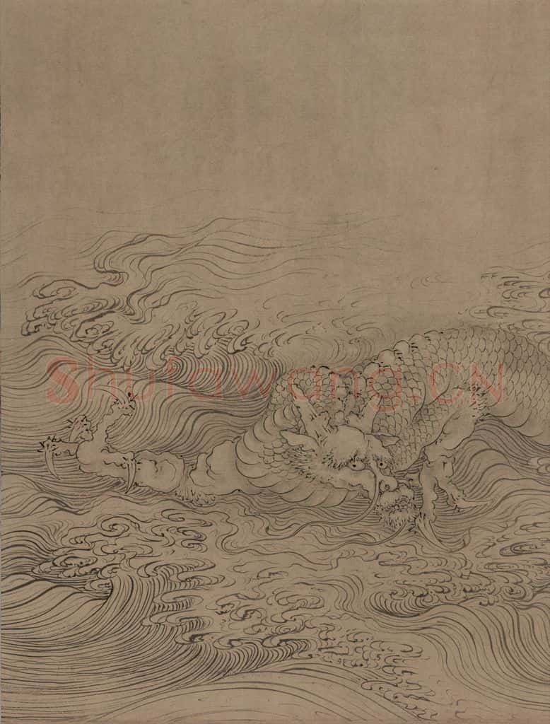 宋朝 佚名《九歌图》书画作品