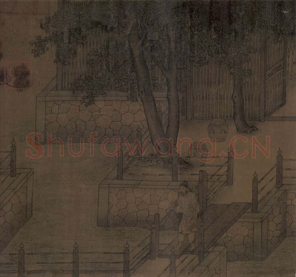 宋朝 佚名《会昌九老图》书画作品
