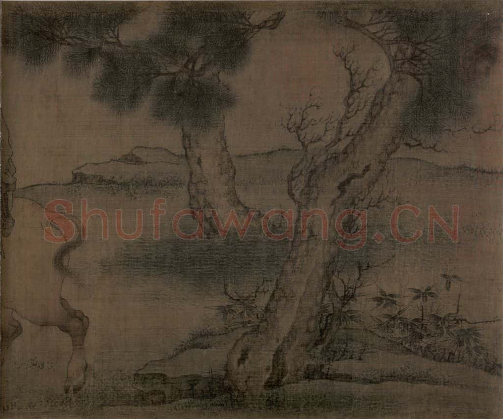 宋朝 佚名《田畯醉归图》书画作品