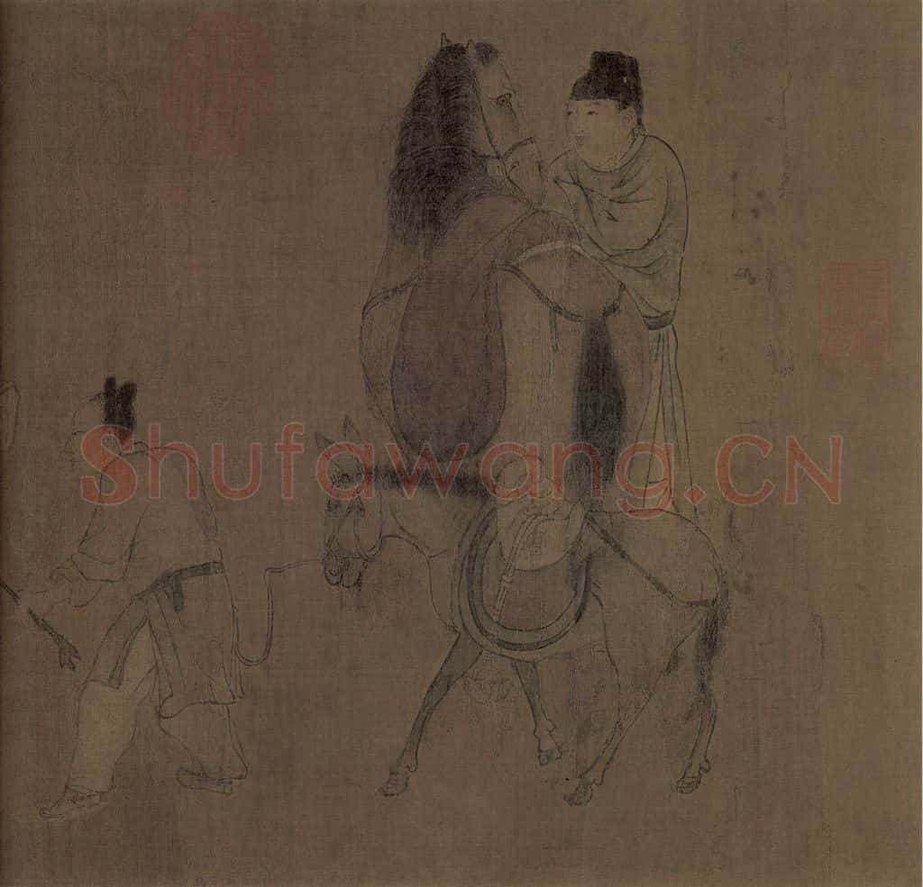 宋朝 佚名《春宴图》书画作品