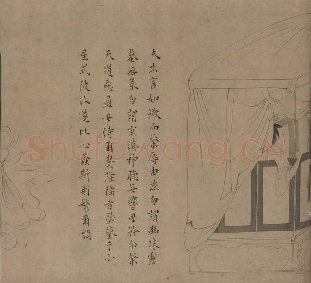 宋 佚名《女史箴图》书画作品