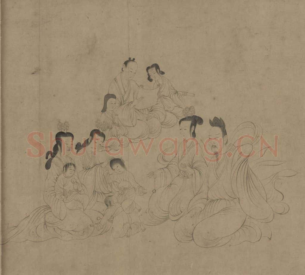 宋 佚名《女史箴图》书画作品