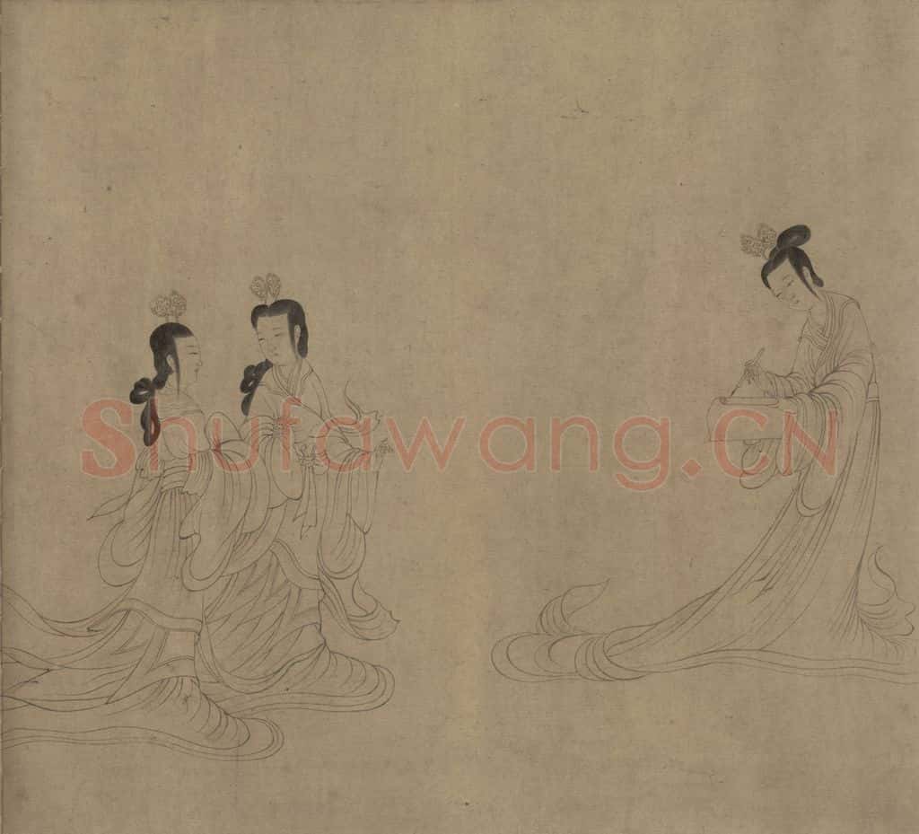 宋 佚名《女史箴图》书画作品