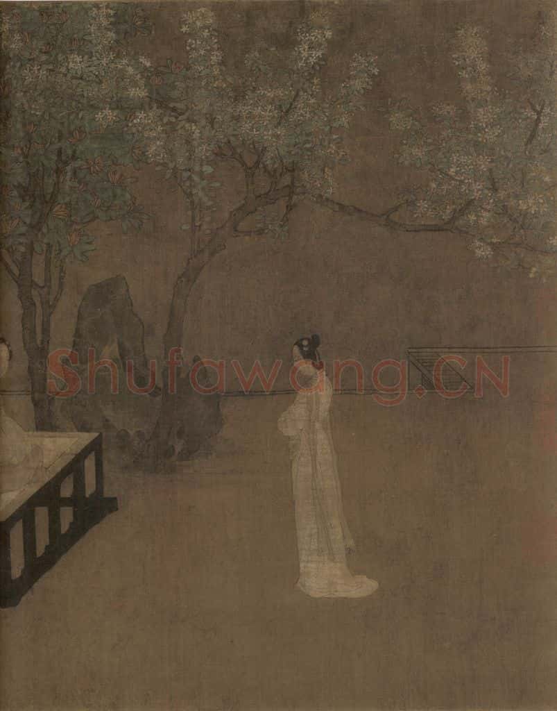 宋 佚名《女孝经图》书画作品