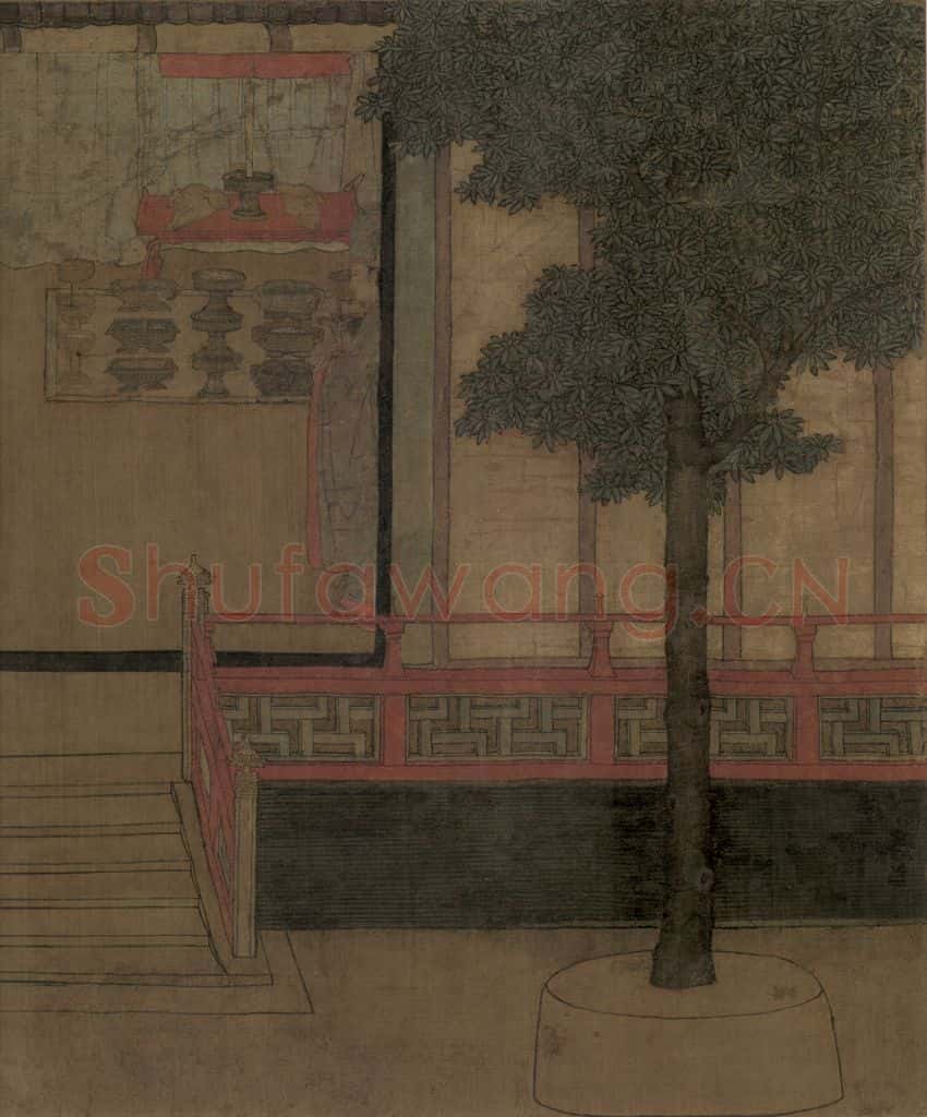 宋 佚名《女孝经图》书画作品