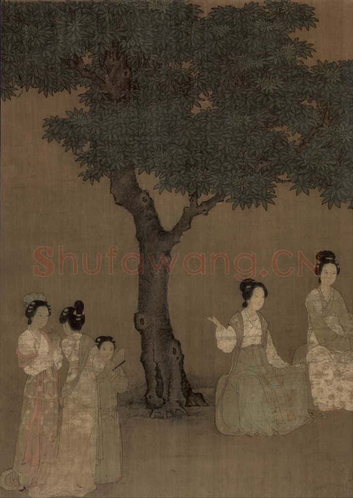 宋 佚名《女孝经图》书画作品