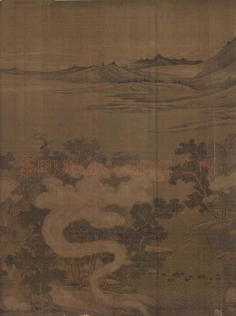 宋 佚名《洛神赋全图》书画作品