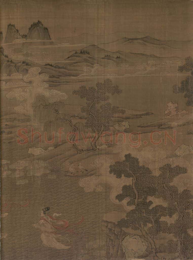 宋 佚名《洛神赋全图》书画作品