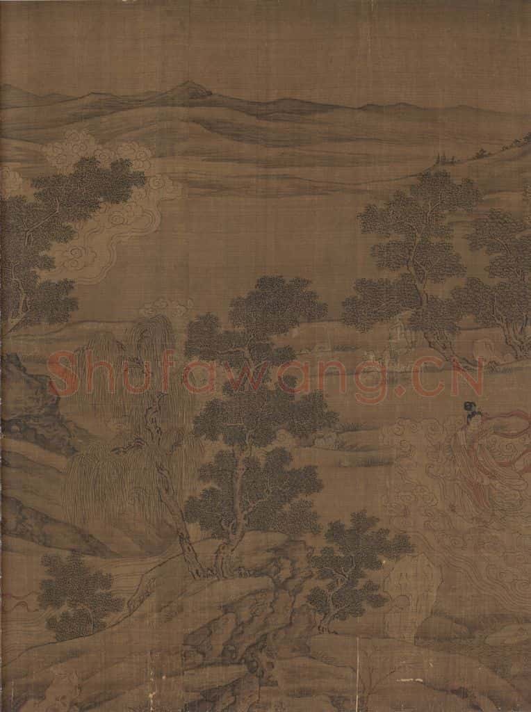 宋 佚名《洛神赋全图》书画作品