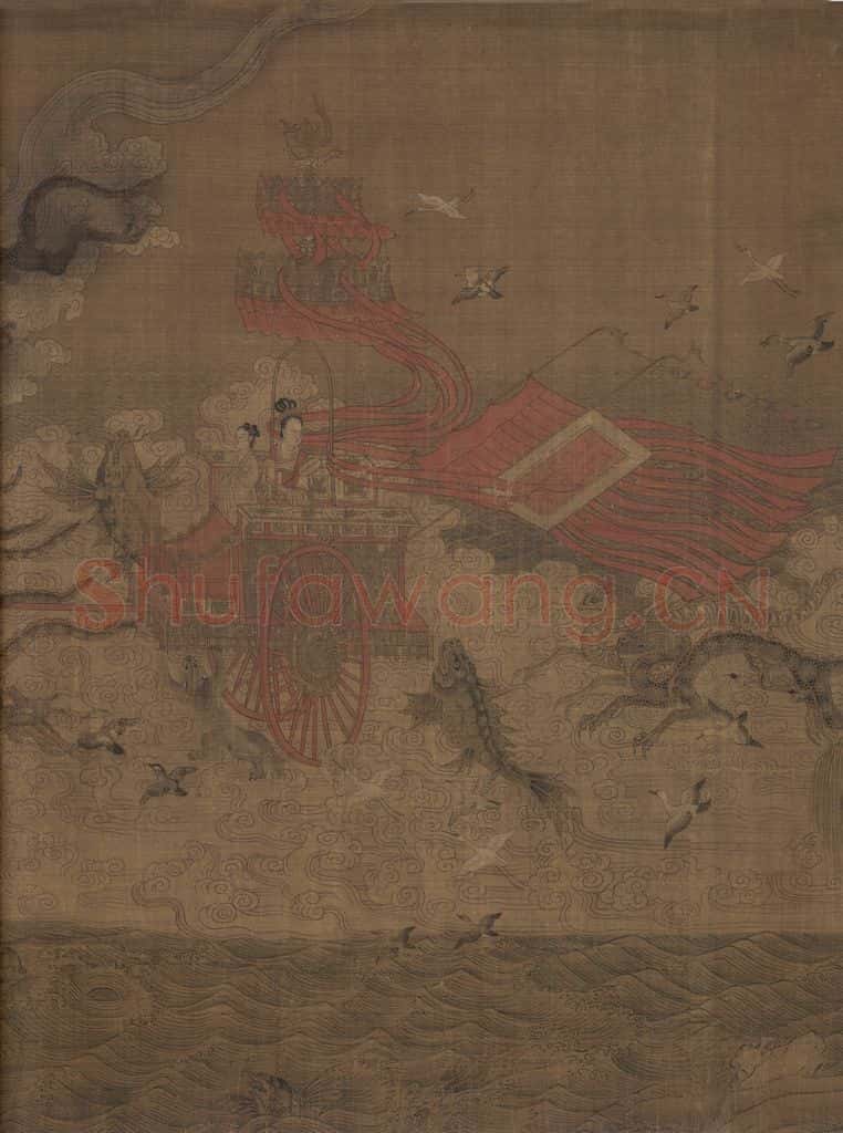 宋 佚名《洛神赋全图》书画作品