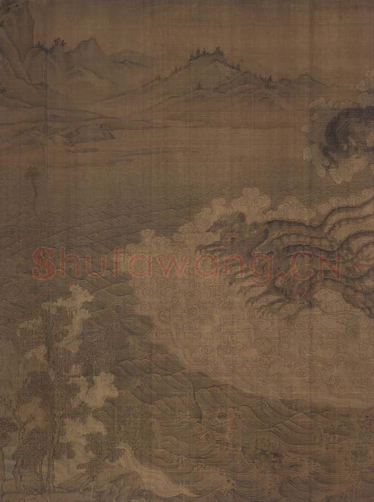 宋 佚名《洛神赋全图》书画作品