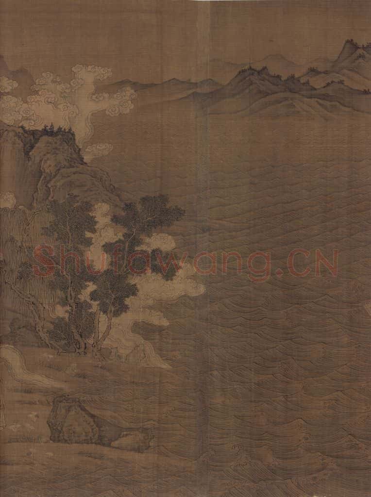 宋 佚名《洛神赋全图》书画作品