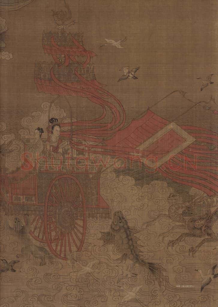 宋 佚名《洛神赋全图》书画作品